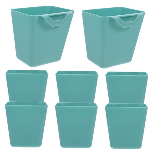 LALADEFIEE 8 Stück Teiliges Hängende Aufbewahrungskörbe aus Robustem Kunststoff mit Haken für Küchenwagen Multifunktionale Organizer für Küche Bad Büro und Schlafzimmer Kompakt und LALADEFIEE 8 Stück Teiliges Hängende Aufbewahrungskörbe aus Robustem Kunststoff mit Haken für Küchenwagen Multifunktionale Organizer für Küche Bad Büro und Schlafzimmer Kompakt und von LALADEFIEE