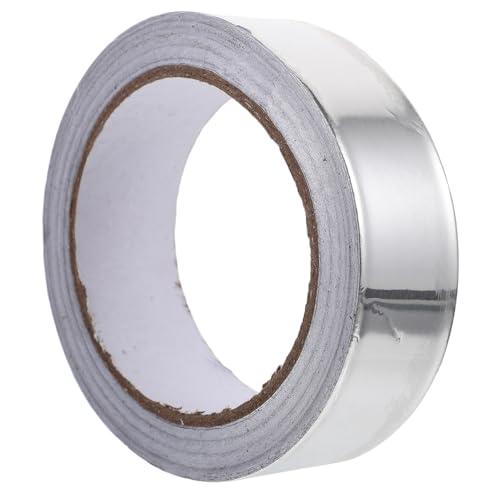 LALADEFIEE Aluminium Folienklebeband Hitzebeständiges Selbstklebendes Isolierband für Heizungsisolierung Abdichtung und Reparatur Einseitig Leitfähig Wasser und Dampfsperrend Dicke LALADEFIEE Aluminium Folienklebeband Hitzebeständiges Selbstklebendes Isolierband für Heizungsisolierung Abdichtung und Reparatur Einseitig Leitfähig Wasser und Dampfsperrend Dicke von LALADEFIEE