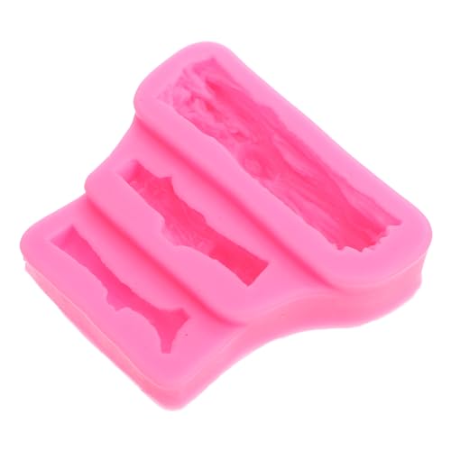 LALADEFIEE Baumstumpf Silikon Backform für Fondant und Schokolade Flexible Kuchen Dekoration Form für DIY Zucker Seife Polymer Clay für Party Feier dekorationen von LALADEFIEE