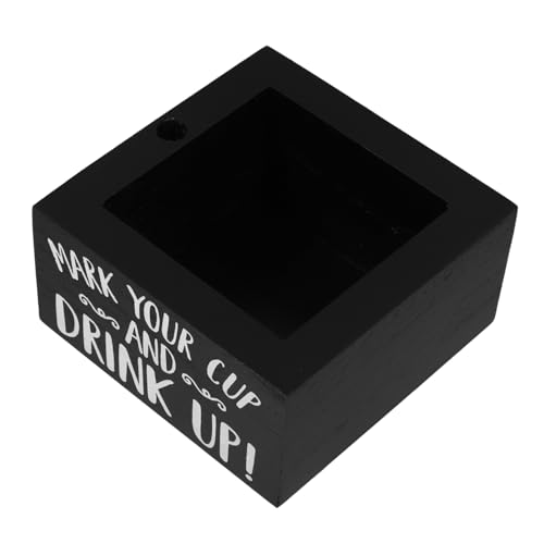LALADEFIEE Becher Aufbewahrungsbox Becherspender Organizer Becherhalter Für Den Tisch Becherregal Becherhalter Aufbewahrungsregal Party Mit Markierungsschlitz Schreibtisch von LALADEFIEE