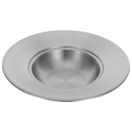 LALADEFIEE Edelstahl Pasta Schale Breiter Rand Rostfrei Vielseitig für Pasta Suppe Dessert Servierschale Robust Leicht zu Reinigen Multifunktional für Küche LALADEFIEE Edelstahl Pasta Schale Breiter Rand Rostfrei Vielseitig für Pasta Suppe Dessert Servierschale Robust Leicht zu Reinigen Multifunktional für Küche von LALADEFIEE