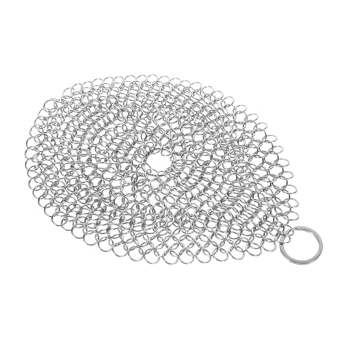 LALADEFIEE Gusseisen Pfannenreiniger aus Runder Schrubber für Töpfe Grills und BBQ Mehrzweck Küchenutensil für Müheloses Reinigen und Zeitsparende Anwendung LALADEFIEE Gusseisen Pfannenreiniger aus Runder Schrubber für Töpfe Grills und BBQ Mehrzweck Küchenutensil für Müheloses Reinigen und Zeitsparende Anwendung von LALADEFIEE