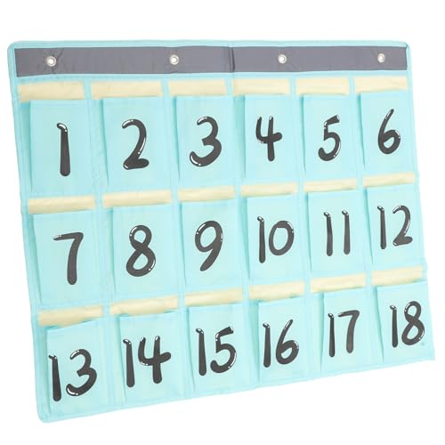 LALADEFIEE Hängeorganizer Oxford- Wand Türhängend Multifunktionale Handy-Aufbewahrungstasche für Klassenzimmer Büro und Zuhause Praktischer Pocket Chart zur Übersichtlichen Organisation LALADEFIEE Hängeorganizer Oxford- Wand Türhängend Multifunktionale Handy-Aufbewahrungstasche für Klassenzimmer Büro und Zuhause Praktischer Pocket Chart zur Übersichtlichen Organisation von LALADEFIEE
