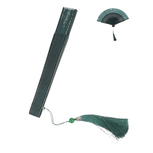 LALADEFIEE Handfächer Faltbarer Vintage Chinesischer Fächer mit Blütenmuster Langlebiger und Praktischer Handventilator für Damen für Tanz Hochzeit Party und Dekoration LALADEFIEE Handfächer Faltbarer Vintage Chinesischer Fächer mit Blütenmuster Langlebiger und Praktischer Handventilator für Damen für Tanz Hochzeit Party und Dekoration von LALADEFIEE