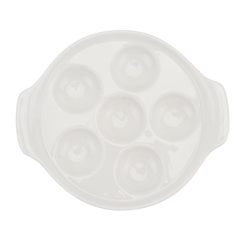 LALADEFIEE Keramische Backform für Schnecken Unterteilungsgeschirr Spülmaschinenfest für Muscheln und Feinschmeckergerichte LALADEFIEE Keramische Backform für Schnecken Unterteilungsgeschirr Spülmaschinenfest für Muscheln und Feinschmeckergerichte von LALADEFIEE
