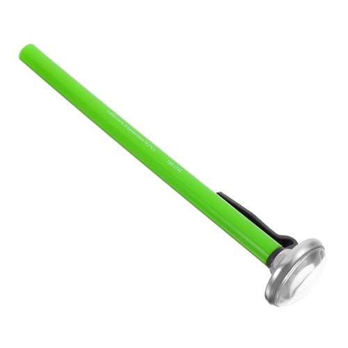 LALADEFIEE Lebensmittelechtes Edelstahl Lebensmittelthermometer mit Sofortanzeige Breiter Temperaturbereich Präzise Messung für Milch Kaffee Backen und Kochen Benutzerfreundliche Sonde für von LALADEFIEE