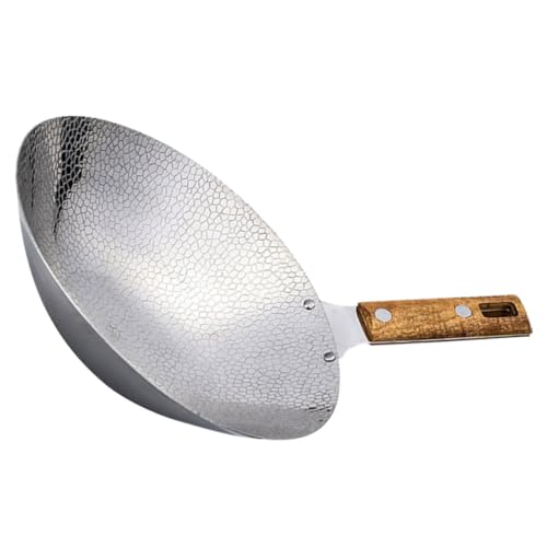 LALADEFIEE Multifunktionaler Wok Robuste Bratpfanne Für Induktion Und Gasherd Für Haushalt Und Outdoor-kochen Ergonomischer Holzgriff Antihaftbeschichtung LALADEFIEE Multifunktionaler Wok Robuste Bratpfanne Für Induktion Und Gasherd Für Haushalt Und Outdoor-kochen Ergonomischer Holzgriff Antihaftbeschichtung von LALADEFIEE