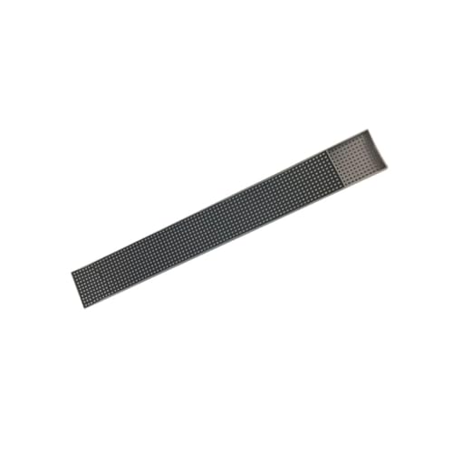 LALADEFIEE Silikon Abtropfmatte Schwarz Rechteckig Rutschfest mit Tiefen Rillen für Drainage Küchen Bar Spülmaschinenfest Geschirr Trockenmatte für Gläser und Geschirr LALADEFIEE Silikon Abtropfmatte Schwarz Rechteckig Rutschfest mit Tiefen Rillen für Drainage Küchen Bar Spülmaschinenfest Geschirr Trockenmatte für Gläser und Geschirr von LALADEFIEE
