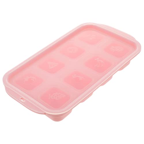 LALADEFIEE Silikon Kuchenform Rosa Flexible Backform mit Glatter Oberfläche Antihaftbeschichtet Lebensmittelecht Leicht zu Reinigen für DIY Cupcakes Pralinen Eiswürfel und Candy Sicher und von LALADEFIEE