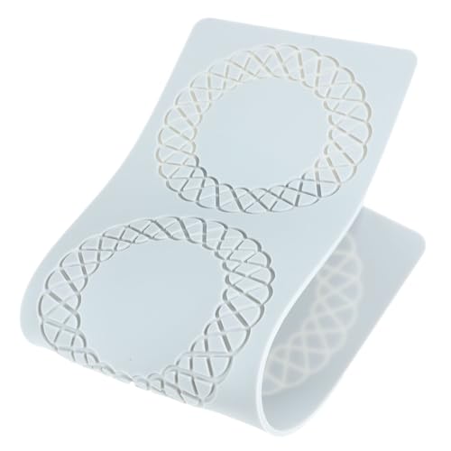 LALADEFIEE Silikonform Für Schokolade Dessertform Bonbonform Kuchenform Seifenform DIY-Form Silikonkuchenform Silikonbonbonform Fondantform Tuileform von LALADEFIEE