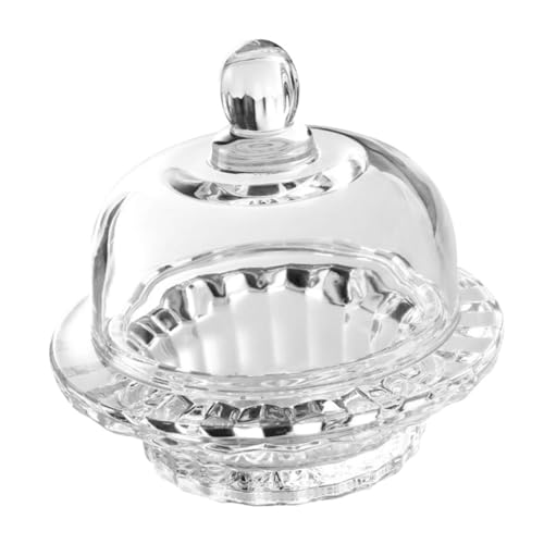 LALADEFIEE Dessert Bowl Mit Deckel Transparente Schüssel Für Eis Suppen Und Snacks Für Ihre Tischdekoration Und Unvergessliche Anlässe von LALADEFIEE