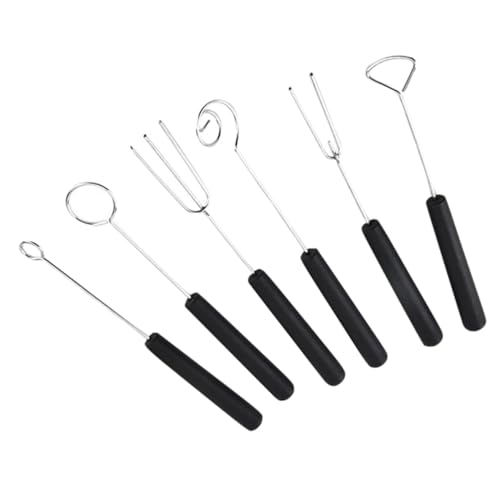 LALADEFIEE Teiliges Edelstahl Schokoladentauchgabeln Candy Dipping Werkzeug für Fondue und Süßigkeiten Langlebiges Handliches DIY Dessert Zubehör für Party und Pralinenherstellung von LALADEFIEE