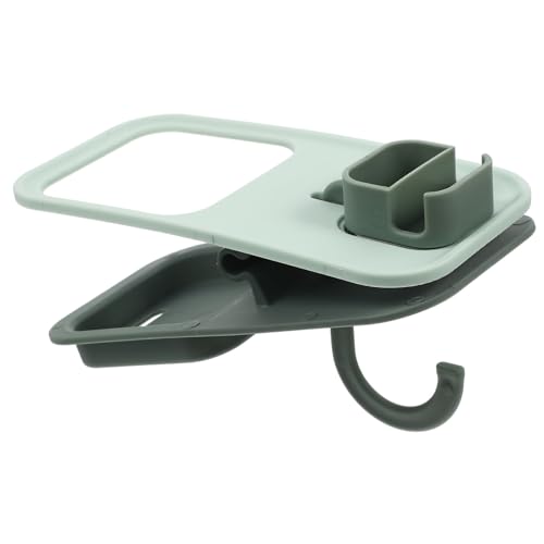 LALADEFIEE Tischseitiger Becherhalter mit Haken Robuster Leichter Desktop Cup Holder für Büro Multifunktionaler Wasser-clip Platzsparender Getränkehalter für Schreibtischrand LALADEFIEE Tischseitiger Becherhalter mit Haken Robuster Leichter Desktop Cup Holder für Büro Multifunktionaler Wasser-clip Platzsparender Getränkehalter für Schreibtischrand von LALADEFIEE