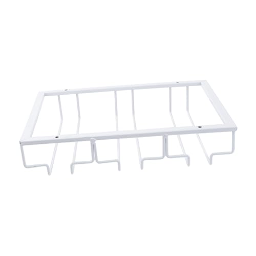 LALADEFIEE Weinglashalter Gestell Funktional Geformte Aufbewahrung Weinhalter Weinbecherhalter Weinmontierter Weinschrank Reling Glas Organizer Kelchglashalter Edelstahl Silber LALADEFIEE Weinglashalter Gestell Funktional Geformte Aufbewahrung Weinhalter Weinbecherhalter Weinmontierter Weinschrank Reling Glas Organizer Kelchglashalter Edelstahl Silber von LALADEFIEE