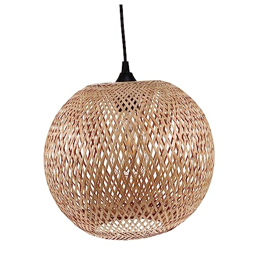 LALAFINA 1 Satz Bamboo Weaving Chandelier Handgewebte Deckenlampe im Chinesischen Stil mit für Esszimmer Wohnzimmer und Bürodekoration LALAFINA 1 Satz Bamboo Weaving Chandelier Handgewebte Deckenlampe im Chinesischen Stil mit für Esszimmer Wohnzimmer und Bürodekoration von LALAFINA