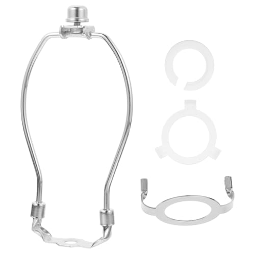 LALAFINA 1 Satz Lampenharfe Heavy Duty Lampenschirm Halterung Lampenschirm Adapter für DIY Projekte Geeignet für Wohnraum Restaurant und Rostfrei und Langlebig LALAFINA 1 Satz Lampenharfe Heavy Duty Lampenschirm Halterung Lampenschirm Adapter für DIY Projekte Geeignet für Wohnraum Restaurant und Rostfrei und Langlebig von LALAFINA