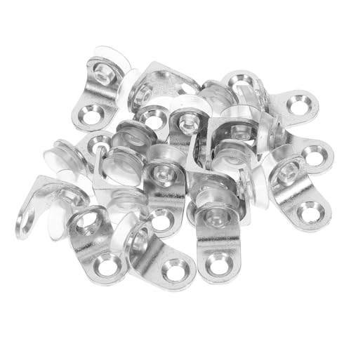 LALAFINA 1 Satz Regalträger Robuste Winkelhalterungen für Möbel Verstellbare Metallregalträger mit Edelstahlschrauben Einfach zu Montieren für Diy Projekte Verstärkt Dreieckiges Design für von LALAFINA