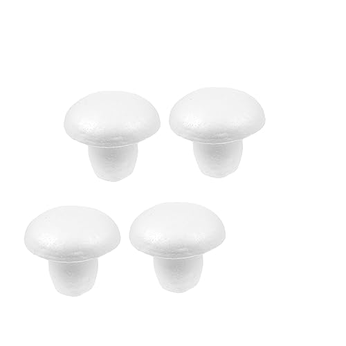 LALAFINA 1 Satz Teiliges Weißer Mushroom Dekoration DIY Bastelmaterial Für Projekte Für Schule Und Heimdekoration Hohe Pilzornamente 5 Stück LALAFINA 1 Satz Teiliges Weißer Mushroom Dekoration DIY Bastelmaterial Für Projekte Für Schule Und Heimdekoration Hohe Pilzornamente 5 Stück von LALAFINA