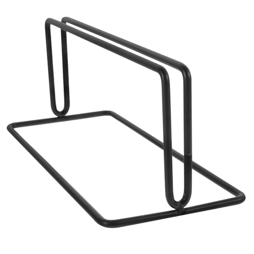 LALAFINA 1 Stück Bildschirmclip Platte Clips Küchenlagerständer Spüle Wäscheständer Kabel büro trennwand tischklammer Schreibtischtrennwandklemme Tischteilerklemme Aluminiumlegierung Black von LALAFINA