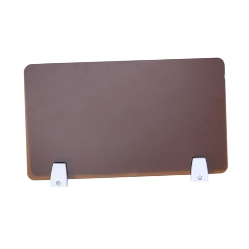 LALAFINA 1pc Büro-Desktop-partition Acryl-schallwand Schreibtisch-teiler Für Schule Und Büro Tawny Acryl-Bildschirm-partition Einfache Installation Sichtschutz LALAFINA 1pc Büro-Desktop-partition Acryl-schallwand Schreibtisch-teiler Für Schule Und Büro Tawny Acryl-Bildschirm-partition Einfache Installation Sichtschutz von LALAFINA