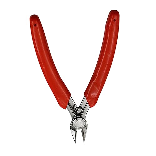 LALAFINA 1 Stück Diagonalzange mit Rutschfestem Griff Tragbare Schneidzange für Draht Vielseitige Mini Zange für Diy Schmuck und Elektronik Rot LALAFINA 1 Stück Diagonalzange mit Rutschfestem Griff Tragbare Schneidzange für Draht Vielseitige Mini Zange für Diy Schmuck und Elektronik Rot von LALAFINA