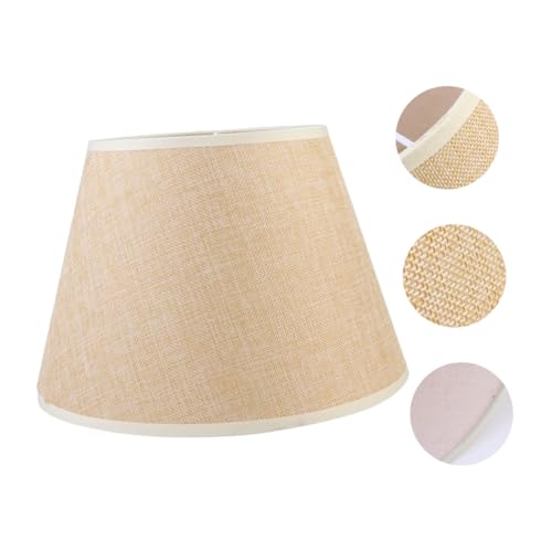 LALAFINA 1 Stück Lampenschirm Leinen Beige Stilvolle Lichtabdeckung für Schlafzimmer und Tischlampen Langlebig und Schützend für Harmonische Beleuchtung LALAFINA 1 Stück Lampenschirm Leinen Beige Stilvolle Lichtabdeckung für Schlafzimmer und Tischlampen Langlebig und Schützend für Harmonische Beleuchtung von LALAFINA