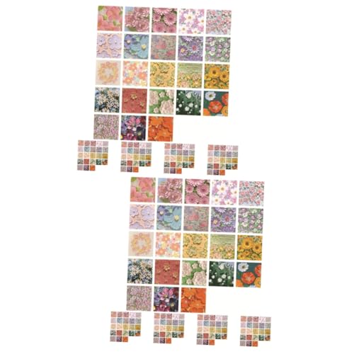 LALAFINA 10sätze Dekorativen Blumenstickern Für Scrapbooking Planer Und -projekte Vielseitige Selbstklebende Aufkleber Für Handys Notizbücher Und Kreative Bastelarbeiten von LALAFINA