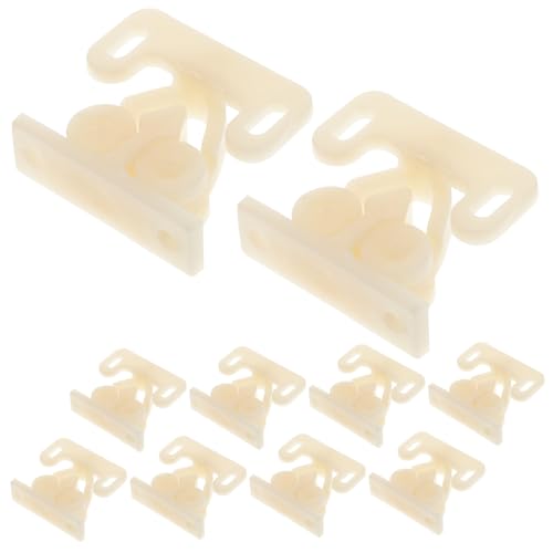 LALAFINA 10 Stück Teiliges Ball Latch für Innentüren Doppelter Kugelschnäpper mit Spannfunktion Sicherer Möbel Türschnapper für Schränke und Kleiderschränke Beige LALAFINA 10 Stück Teiliges Ball Latch für Innentüren Doppelter Kugelschnäpper mit Spannfunktion Sicherer Möbel Türschnapper für Schränke und Kleiderschränke Beige von LALAFINA