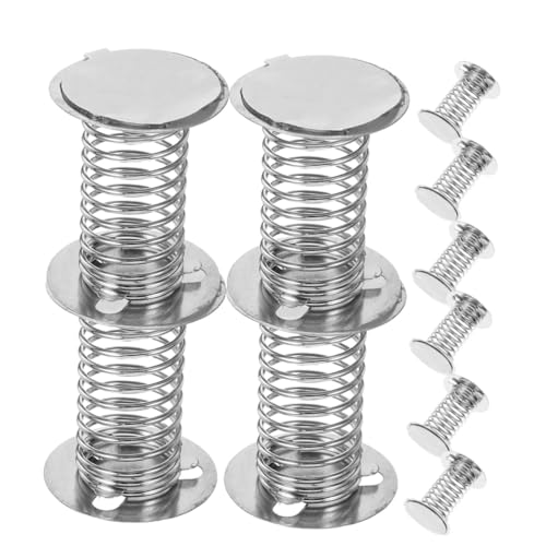 LALAFINA 10 Stück Teiliges Federbasis Wackelkopf DIY Autodekoration Metall Robust Doppelseitig Klebend für Armaturenbrett Büro Zuhause Kreative Puppenhalterung LALAFINA 10 Stück Teiliges Federbasis Wackelkopf DIY Autodekoration Metall Robust Doppelseitig Klebend für Armaturenbrett Büro Zuhause Kreative Puppenhalterung von LALAFINA