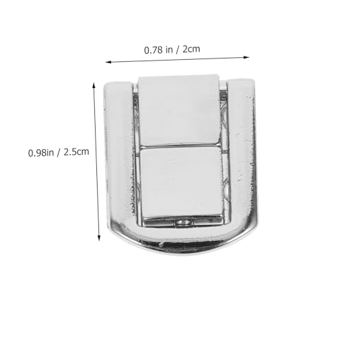 LALAFINA 10 Stück Teiliges Holzbox verschlüsse aus Zinklegierung Robuste Antike Kistenverschlüsse Sichere Schmuckschrank schnappverschlüsse für Geschenk Aufbewahrungsboxen LALAFINA 10 Stück Teiliges Holzbox verschlüsse aus Zinklegierung Robuste Antike Kistenverschlüsse Sichere Schmuckschrank schnappverschlüsse für Geschenk Aufbewahrungsboxen von LALAFINA