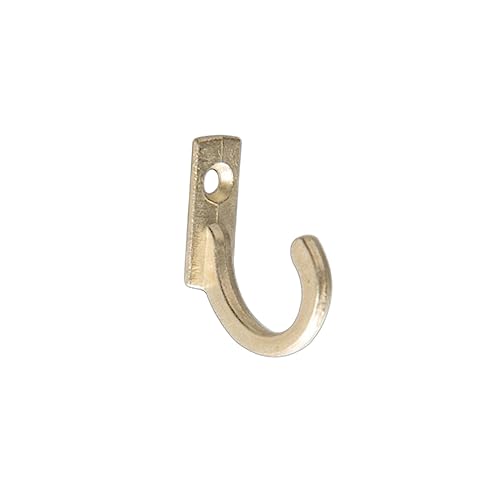 LALAFINA 10 Stück Teiliges Mini Wandhaken Retro für Mäntel Hüte Handtücher und Schlüssel Wandmontage Gebürstete Oberfläche für Vintage Goldene Farbe LALAFINA 10 Stück Teiliges Mini Wandhaken Retro für Mäntel Hüte Handtücher und Schlüssel Wandmontage Gebürstete Oberfläche für Vintage Goldene Farbe von LALAFINA