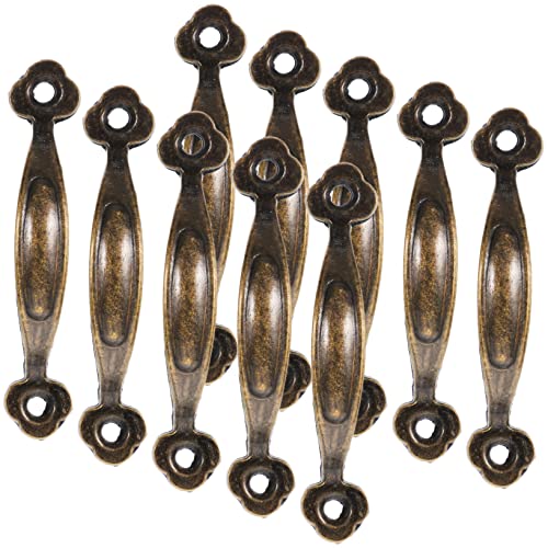 LALAFINA 10 Stück Teiliges Simple Alloy Türgriffe für Schränke Langlebige und Korrosionsbeständige Möbelgriffe für Kleiderschränke B Antikbronze LALAFINA 10 Stück Teiliges Simple Alloy Türgriffe für Schränke Langlebige und Korrosionsbeständige Möbelgriffe für Kleiderschränke B Antikbronze von LALAFINA