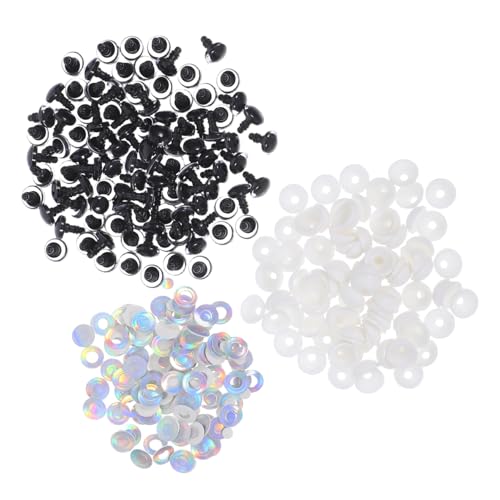 LALAFINA 100 Sets Glitzer-Harz-sicherheitsaugen – Häkeln Sie Kuscheltiere, Mond, Realistische Augäpfel Für DIY-bastelprojekte, Zubehör, Plüschtiere, Herstellung Von Häkelpuppen, 12 Mm LALAFINA 100 Sets Glitzer-Harz-sicherheitsaugen – Häkeln Sie Kuscheltiere, Mond, Realistische Augäpfel Für DIY-bastelprojekte, Zubehör, Plüschtiere, Herstellung Von Häkelpuppen, 12 Mm von LALAFINA