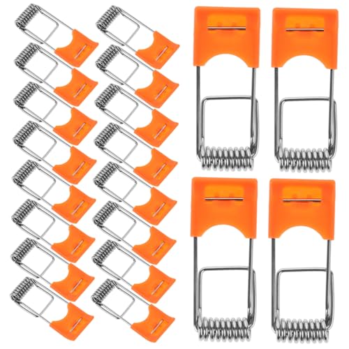 LALAFINA 100 Stück Haltefedern für Einbauleuchten Federclips für Deckenstrahler Installieren Geeignet für LED Panels und Spotlights Langlebig und Rostbeständig Halterung für Dekorative LALAFINA 100 Stück Haltefedern für Einbauleuchten Federclips für Deckenstrahler Installieren Geeignet für LED Panels und Spotlights Langlebig und Rostbeständig Halterung für Dekorative von LALAFINA