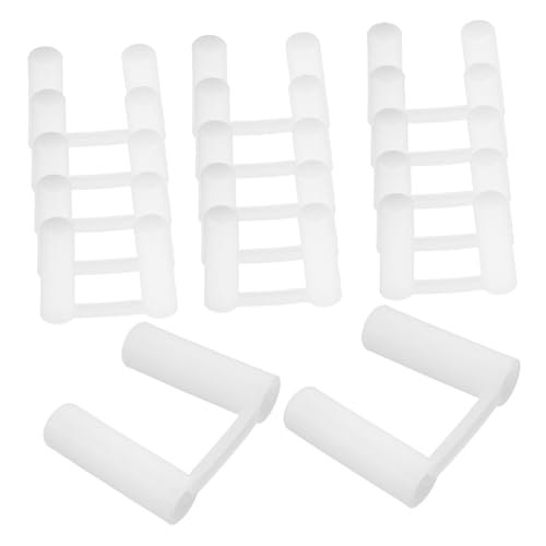 LALAFINA 100 Stück Steckdosenabdeckungen für Kindersicherung Plug Covers Schutzkappen für Elektrostecker Sicherer Schutz für Zuhause und Büro Installieren Langlebig und Robust von LALAFINA