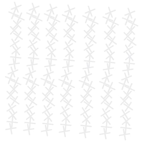 LALAFINA 1000 Stück Fliesenabstandshalter Keramische Fliesen Leveling System Clips Präzise Positionierung für Boden und Wandfliesen Robustes Kunststoffmaterial Vielseitig Einsetzbar von LALAFINA