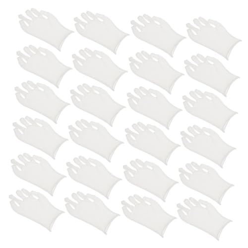 LALAFINA 12 Paar Baumwollhandschuhe Arbeitshandschuhe Weißes Baumwollmaterial Atmungsaktiv Strapazierfähig Angenehm Für Gartenarbeit Schmuckprüfung LALAFINA 12 Paar Baumwollhandschuhe Arbeitshandschuhe Weißes Baumwollmaterial Atmungsaktiv Strapazierfähig Angenehm Für Gartenarbeit Schmuckprüfung von LALAFINA