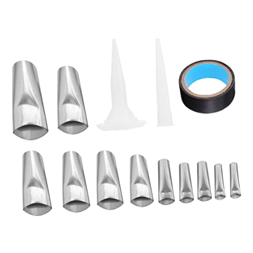 LALAFINA 17 Stück Teiliges Dichtungsdüsen Set Caulking Finishing Werkzeug Rostfrei Wiederverwendbar für Präzises Verfugen und Abdichten Unebenen Oberflächen Zeitsparend und LALAFINA 17 Stück Teiliges Dichtungsdüsen Set Caulking Finishing Werkzeug Rostfrei Wiederverwendbar für Präzises Verfugen und Abdichten Unebenen Oberflächen Zeitsparend und von LALAFINA