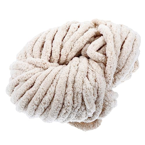 LALAFINA Acryl-chenillegarn Zum Häkeln Stricken Grobe Wolle Weiche Decke Strickwolle Handgefertigtes Bastelgarn Wärme Und Komfort von LALAFINA