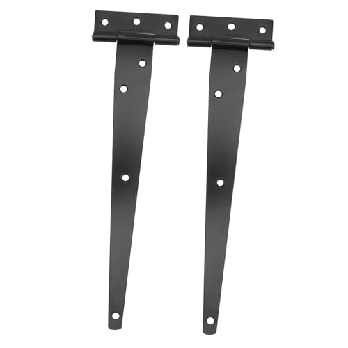 LALAFINA 2 STÜCK Teiliges T Förmiges Torband Rostfrei Verzinkt Heavy Duty Möbel Scharnier mit Schraublöchern Flexibel Geräuscharm für Gartentor Tür Zimmertür von LALAFINA