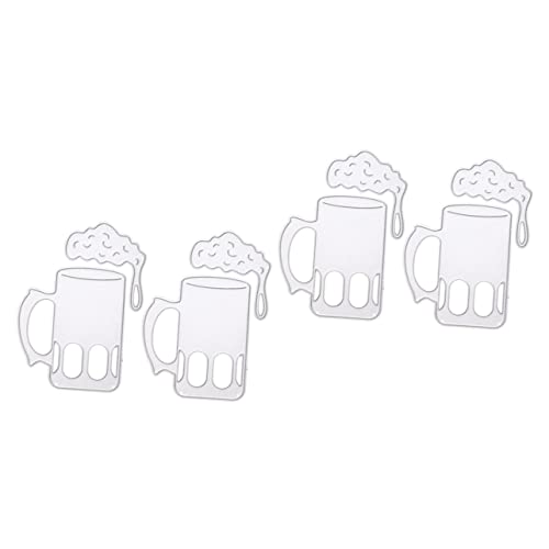 LALAFINA 2 Sätze Messerform -set Geformt Ausstechplatte Cutter Messser Bastel Material Verkleidung Werkzeug Bastelset Party-stanzformen Diy Form Aus Kohlenstoffstahl Silver 2 Stück * 2 von LALAFINA