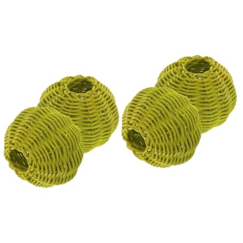 LALAFINA 2 Sätze Rattan Lampenschirm Diy Lampenabdeckung Geflochtenem Material Für Tischlampen Geeignet Für Wohnzimmer Schlafzimmer Und Kinderzimmer Installieren Und Dekorativ 2 Stücke * 2 von LALAFINA