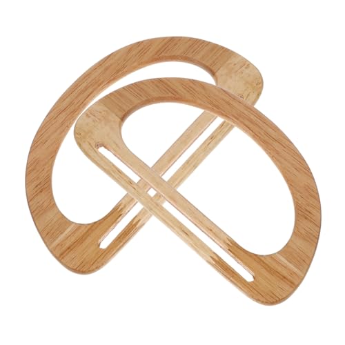 LALAFINA 2 Stück Handtaschenhenkel Holz DIY Bag Handles für Handtaschen Geldbörsen Stilvolle Accessoires für Kreative Taschenprojekte Passend für Verschiedene Designs LALAFINA 2 Stück Handtaschenhenkel Holz DIY Bag Handles für Handtaschen Geldbörsen Stilvolle Accessoires für Kreative Taschenprojekte Passend für Verschiedene Designs von LALAFINA