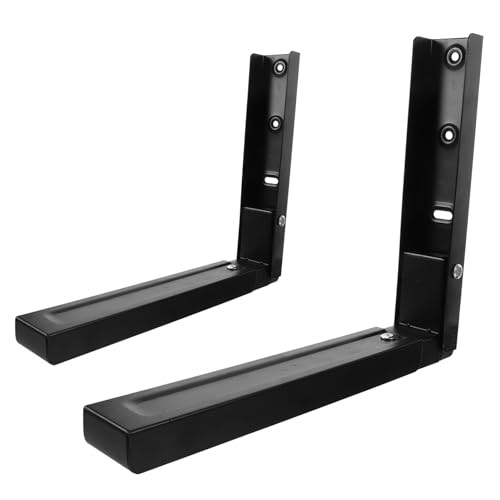 LALAFINA 2 Stück Mikrowellen Wandhalterung Teiliges Verstellbares Mikrowellenregal Max für Platzsparende Montage Küche LALAFINA 2 Stück Mikrowellen Wandhalterung Teiliges Verstellbares Mikrowellenregal Max für Platzsparende Montage Küche von LALAFINA