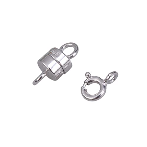 LALAFINA 2 Stück Sterling Silber Vergoldete Magnetverschlüsse Federverschlüsse Verbindung für DIY Schmuck Armbänder Fußkettchen LALAFINA 2 Stück Sterling Silber Vergoldete Magnetverschlüsse Federverschlüsse Verbindung für DIY Schmuck Armbänder Fußkettchen von LALAFINA