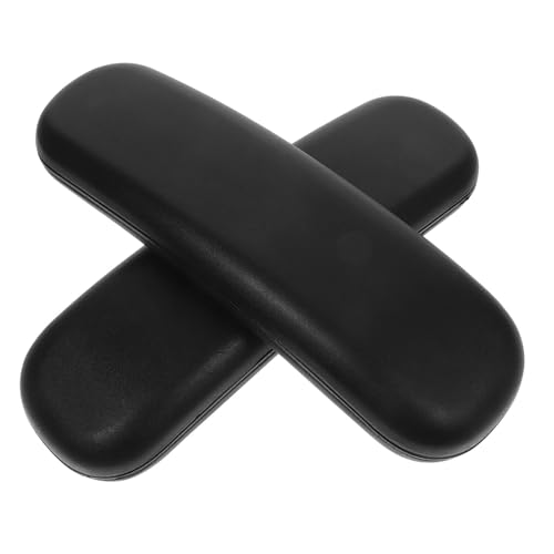 LALAFINA 2 Stück Teiliges Büro Stuhl Armlehnenpolster Ergonomisch Gepolstert Komfortable Armauflage für Büro und Gaming Stühle Schützendes Kissen zur Druckentlastung und Handstütze von LALAFINA