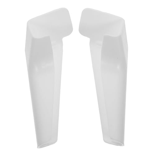 LALAFINA 2 Stück Teiliges Rv Regenrinnen Auslauf mit Verlängerungen Kompatibel für Flache und Schräge Dächer Einfache Montage ohne Fachwerkzeug für Wohnmobil Dachrinne Ablaufschutz von LALAFINA