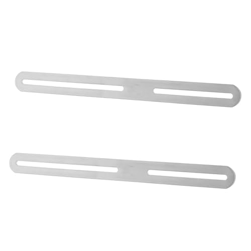 LALAFINA 2 Stück Winkelverbinder Verstellbare Reparaturplatte Stabile Halterung für Möbel Betten und Tische Flexibles Design mit Montagebohrungen für Holz und Metall von LALAFINA