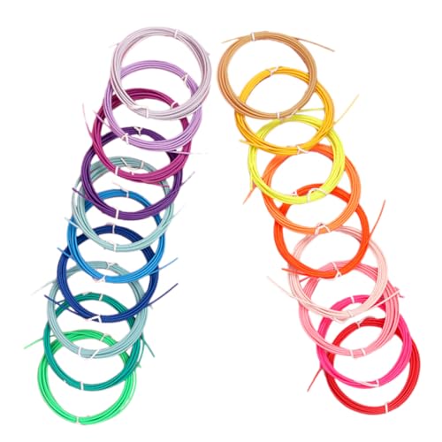 LALAFINA 20 Rollen Farbige Drucker für Stifte Mischfarben Kompatibel mit Meisten Stiften für Künstlerische Projekte und Präzise Designs Niedrigtemperatur Pcl Material LALAFINA 20 Rollen Farbige Drucker für Stifte Mischfarben Kompatibel mit Meisten Stiften für Künstlerische Projekte und Präzise Designs Niedrigtemperatur Pcl Material von LALAFINA