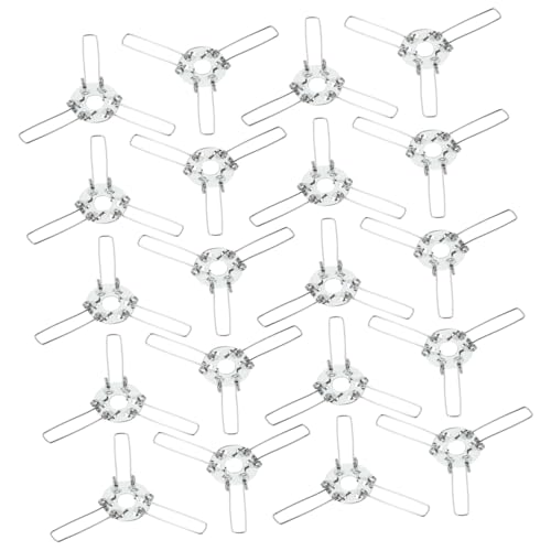 LALAFINA 20 Stück Lampenschirm Halterungen Federclips für Lampen Zubehör für Pendelleuchten Wandleuchten und Tischlampen Einfache Installation und Langlebige LALAFINA 20 Stück Lampenschirm Halterungen Federclips für Lampen Zubehör für Pendelleuchten Wandleuchten und Tischlampen Einfache Installation und Langlebige von LALAFINA